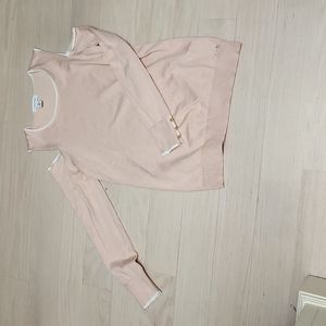 Calvin Klein apricot lightweight sweater